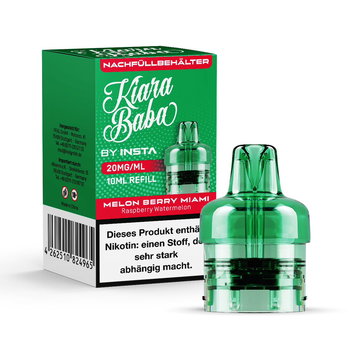 Kiara Baba 10K Melon Berry Miami 10ml/20mg