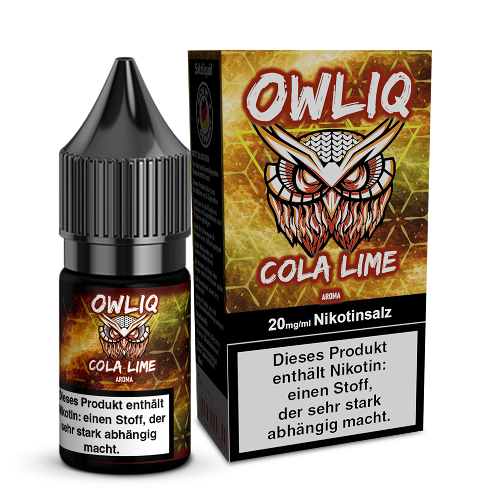 OWLIQ Cola Lime | 10ml Saltnic