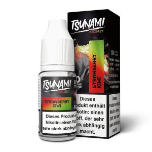 German Flavours TSUNAMI Strawberry Kiwi 10ml SaltNic