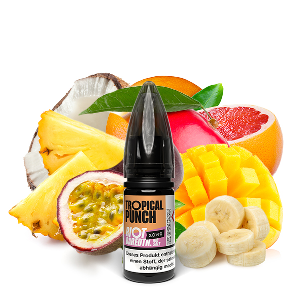 RIOT SQUAD Bar Edition | Tropical Punch SaltNic | 10ml