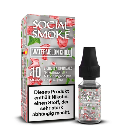 Social Smoke Watermelon Chill 10ml