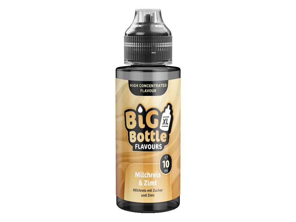 BIG BOTTLE Longfill Milchreis Zimt | 10ml in 120ml Flasche