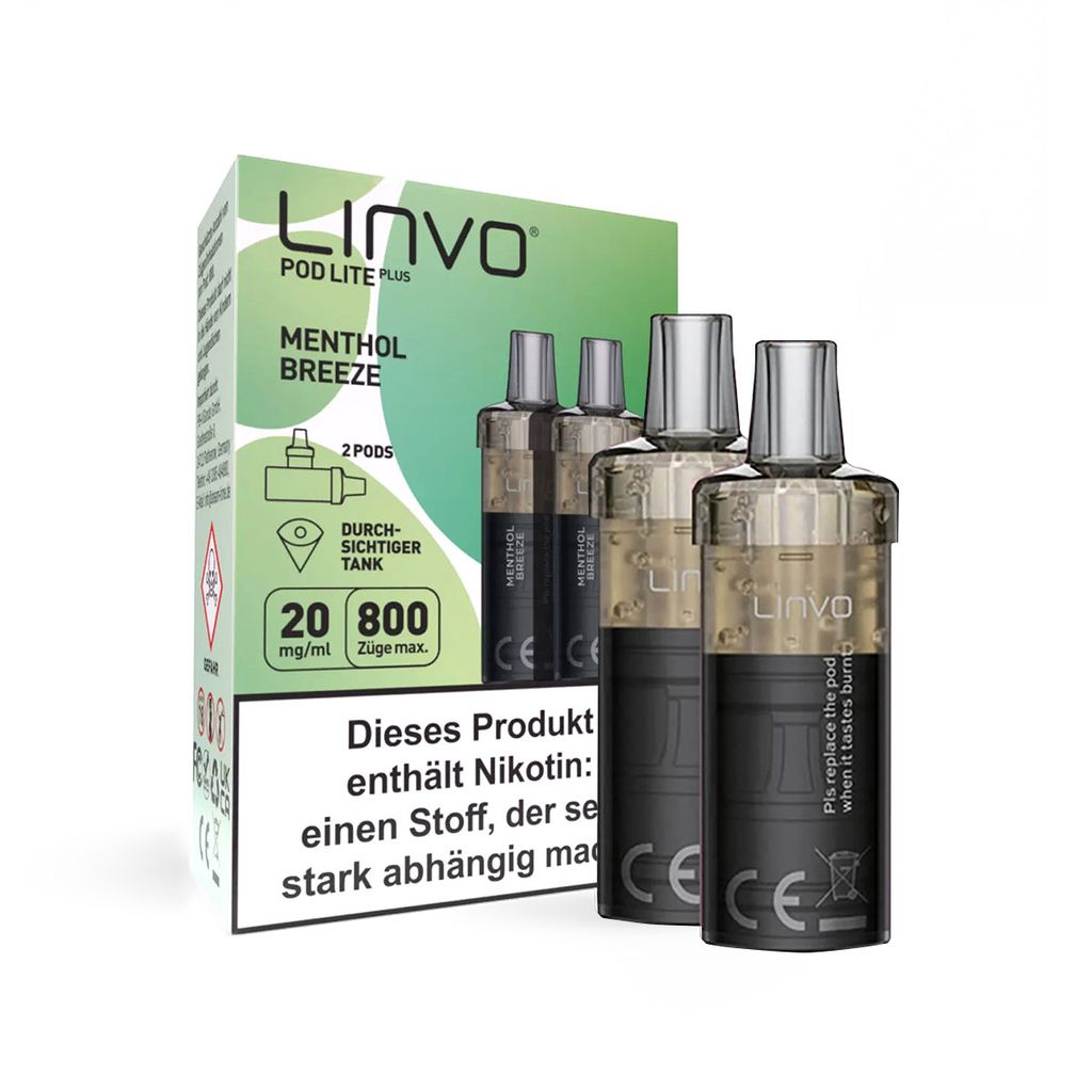 Linvo Pod Lite Plus Menthol Breeze  20mg 2 Stück