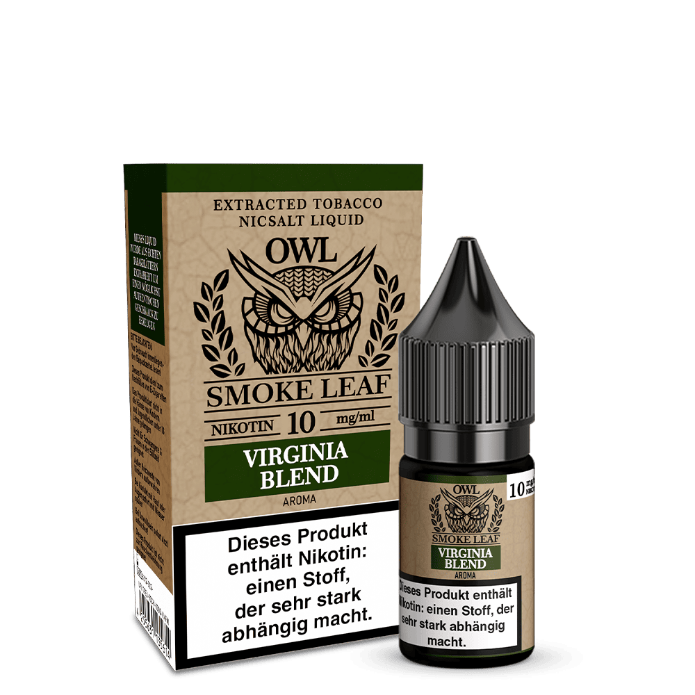 OWL Smoke Leaf Virginia Blend 10ml SaltNic