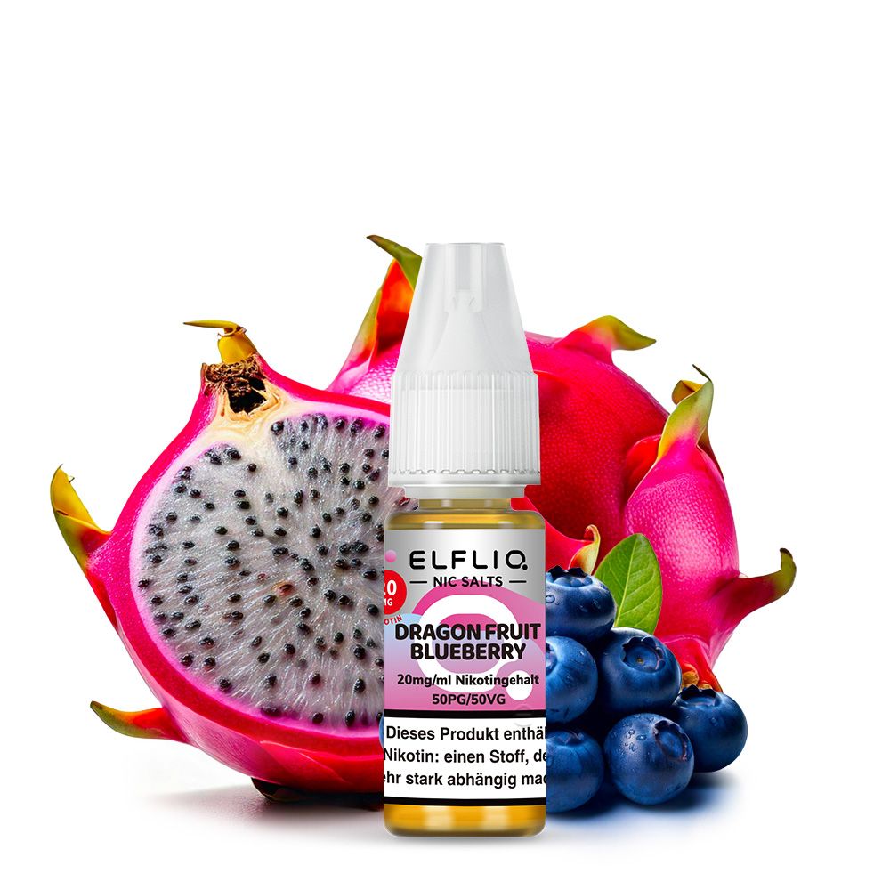Elf Bar ELFLIQ Dragon Fruit Blueberry 10ml SaltNic