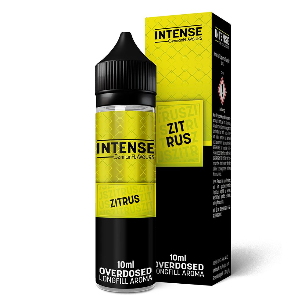 German Flavours Intense Zitrus 10ml in 60ml Flasche