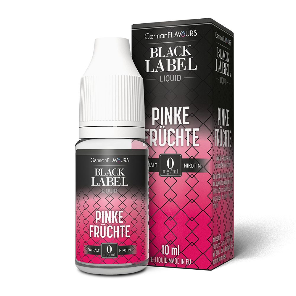German Flavours Black Label Pinke Früchte  0mg/10ml