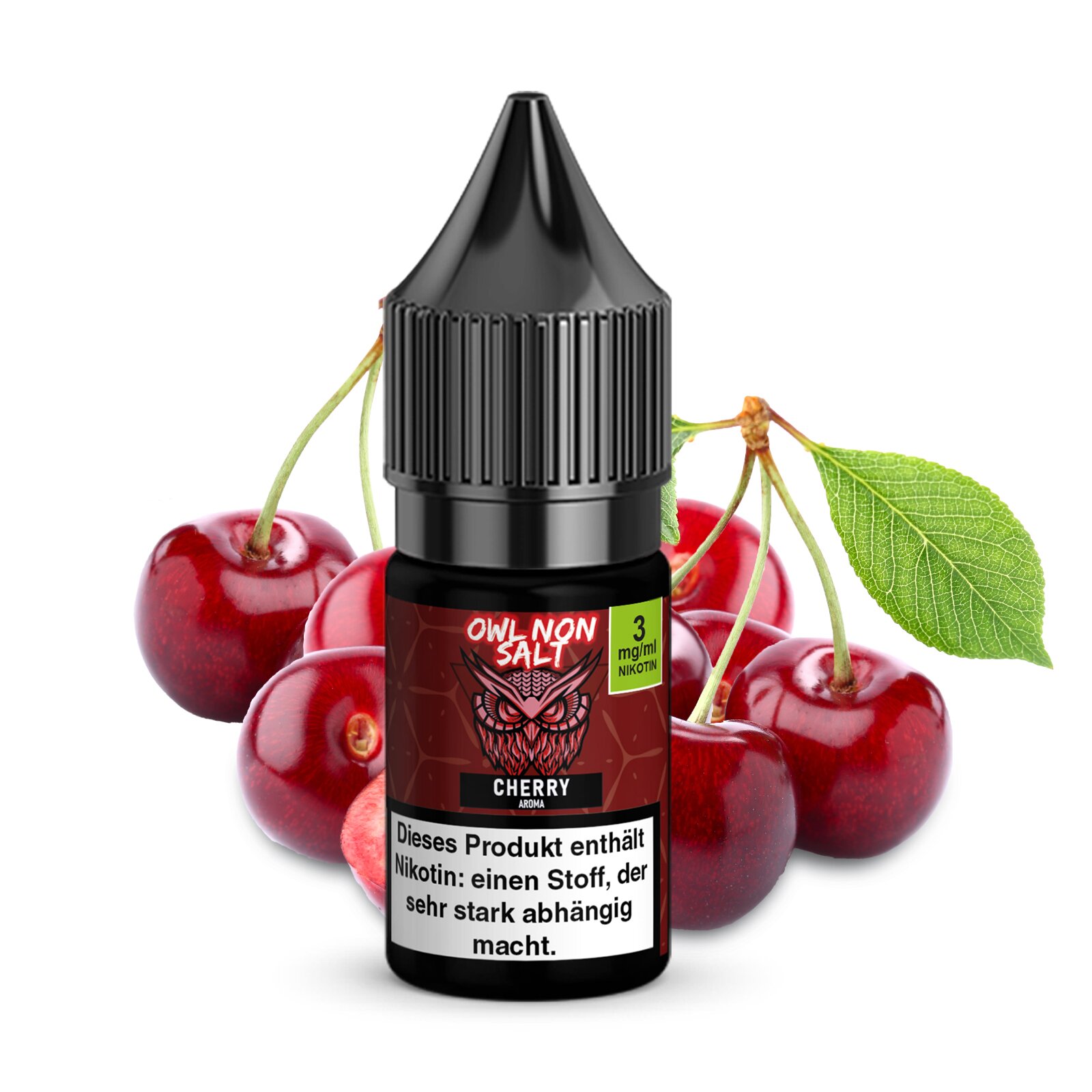 OWL Non SALT Cherry | 10ml Liquid 