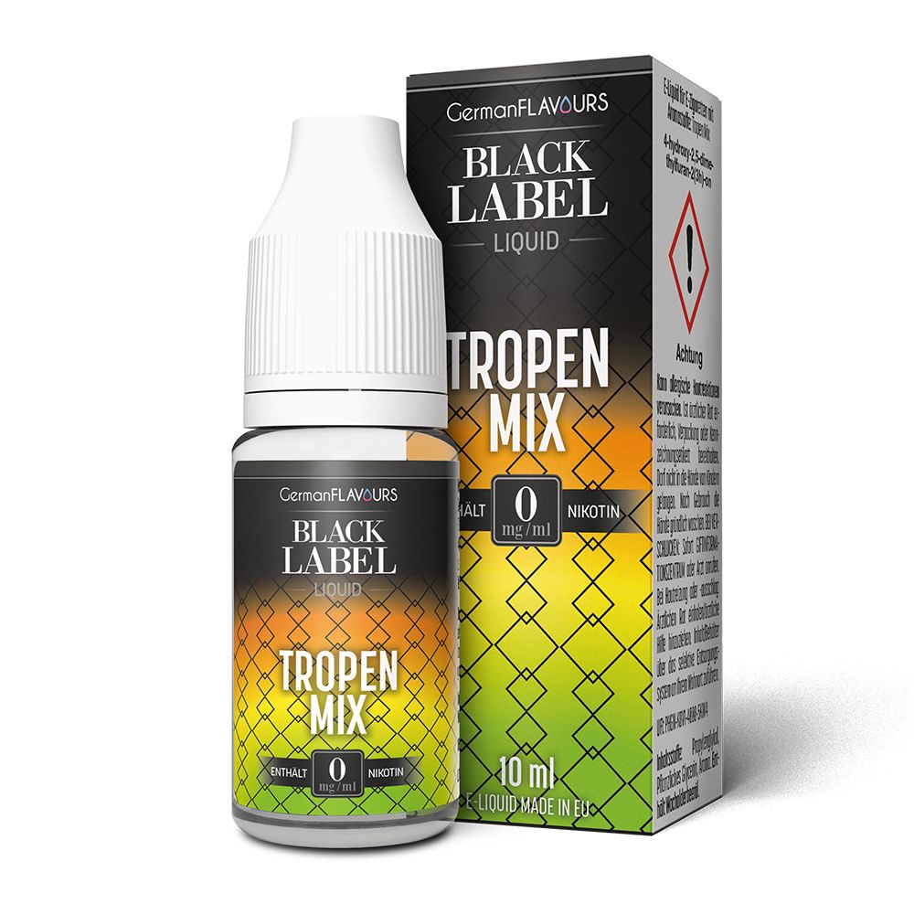 German Flavours Black Label Tropen Mix  0mg/10ml