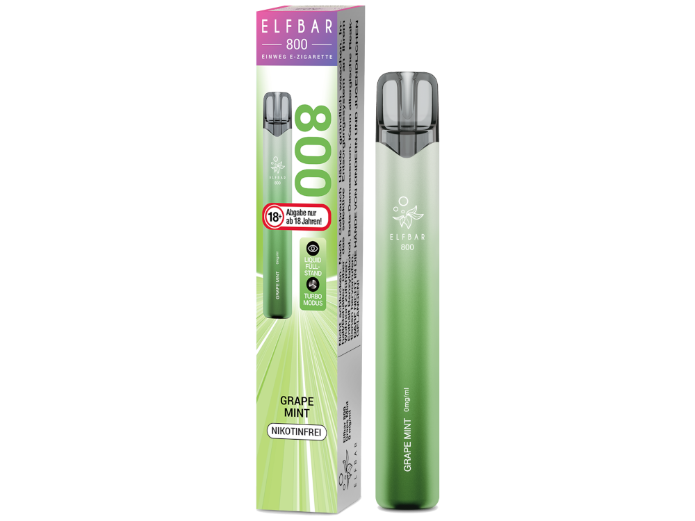Elf Bar EB800 Grape Mint 20mg