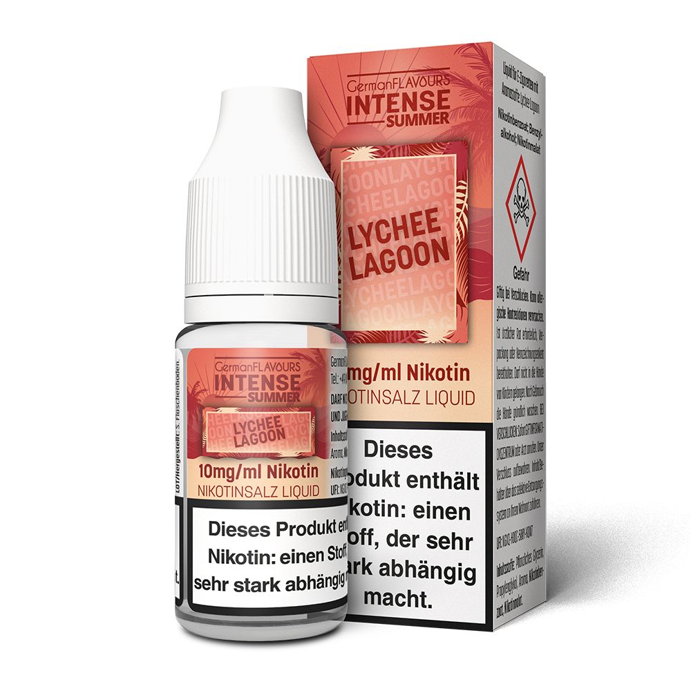 German Flavours Intense Lychee Lagoon 10ml SaltNic