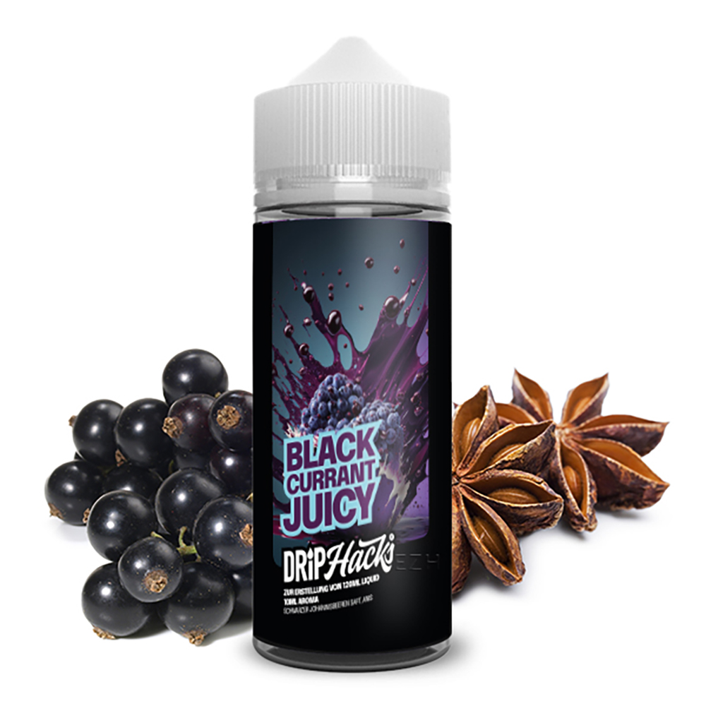 Drip Hacks Apple Black Currant Juicy Longfill | 10ml in 120ml Flasche