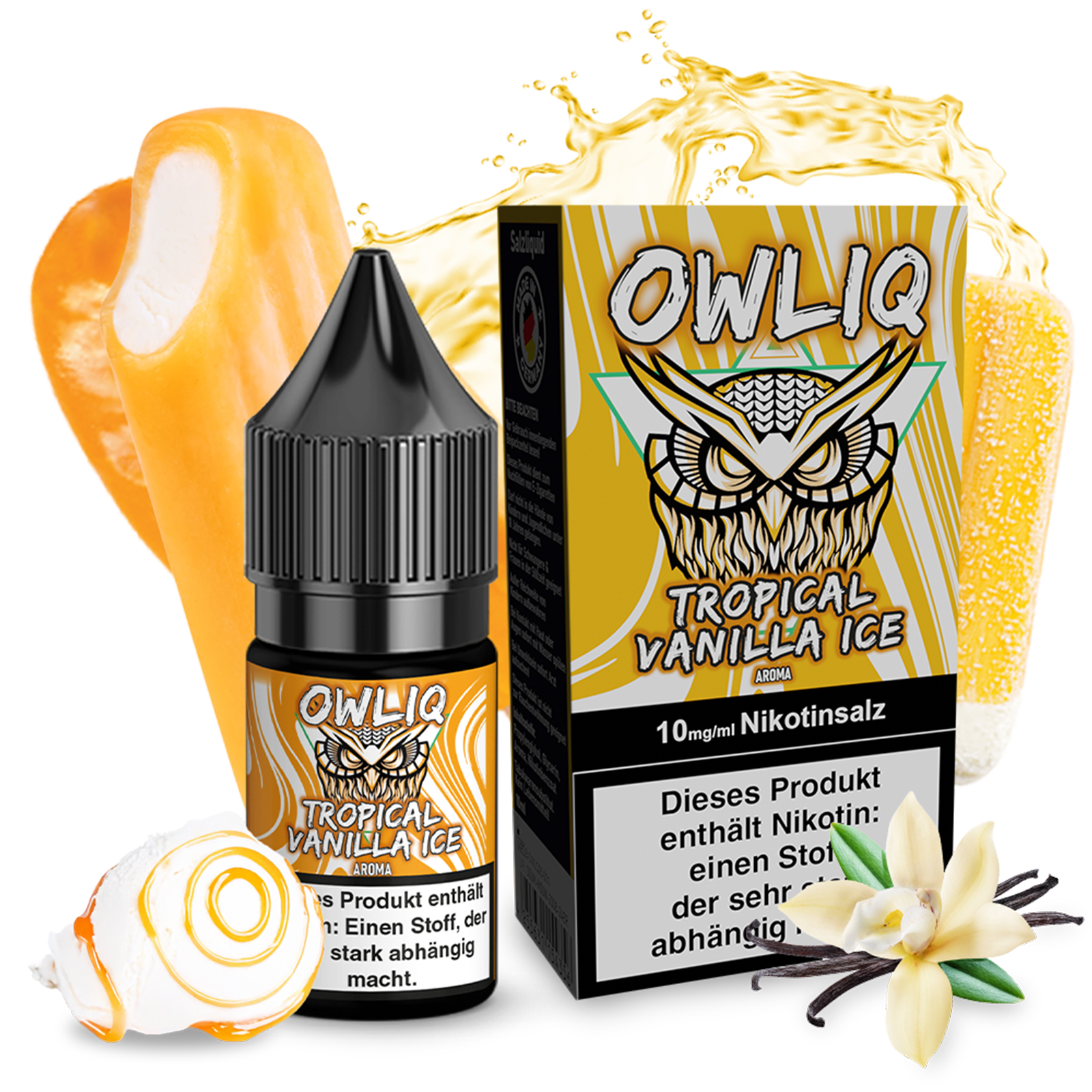 OWLIQ Tropical Vanilla Ice SaltNic | 10ml