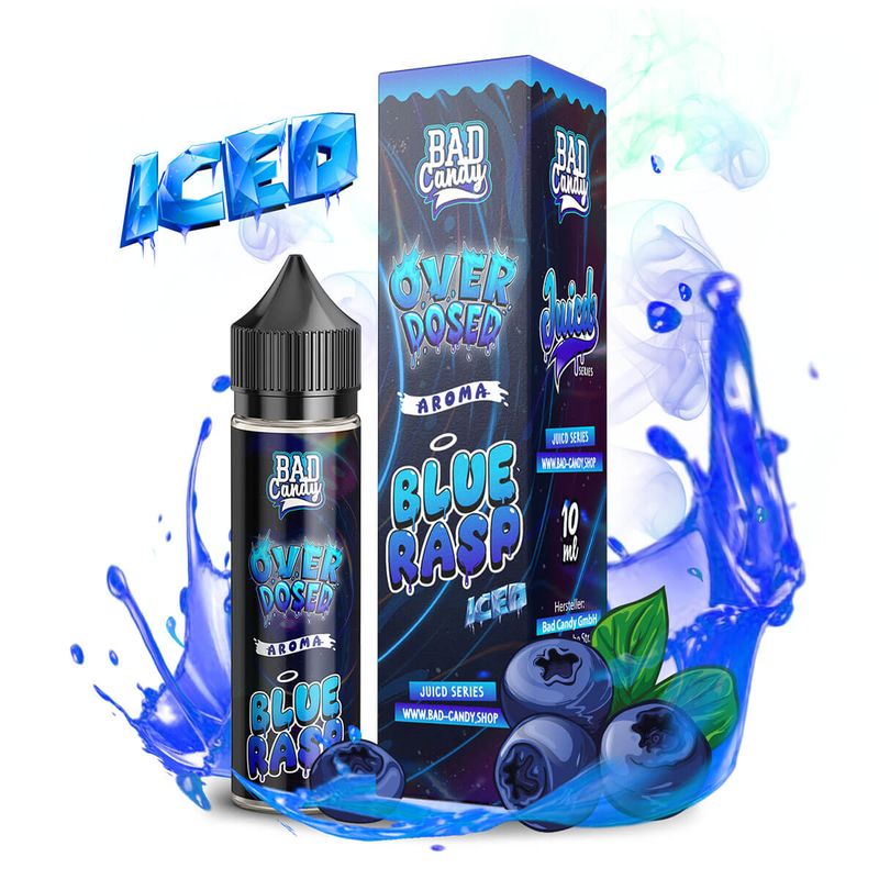 Bad Candy Blue Rasp Iced Overdosed  10ml/60ml