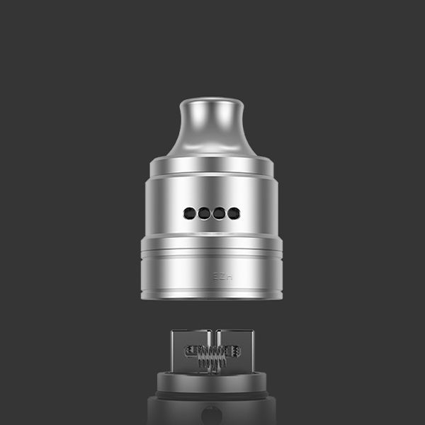 Aspire Kumo RDTA matt-schwarz / satin schwarz