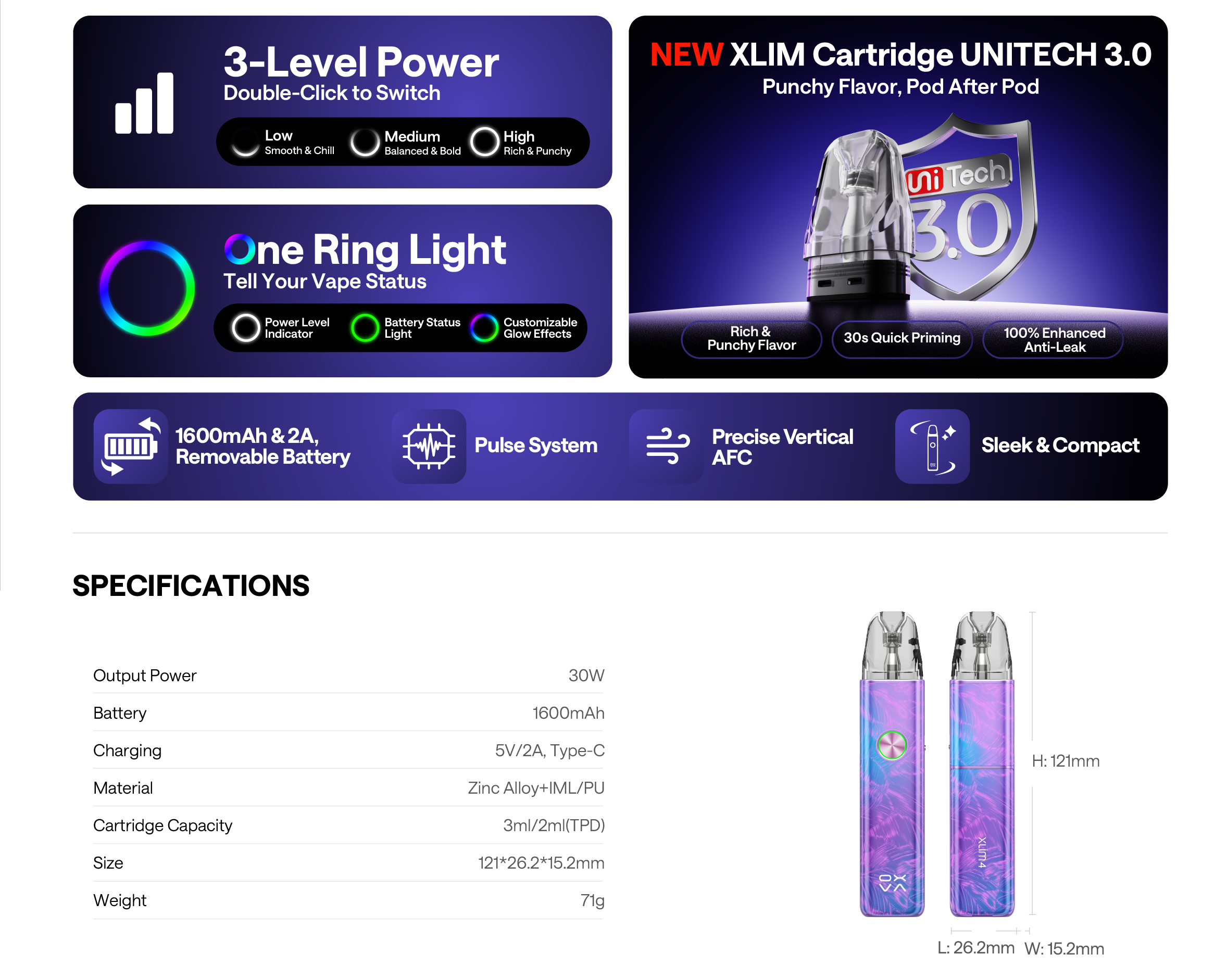 Oxva Xlim 4 Pod Kit