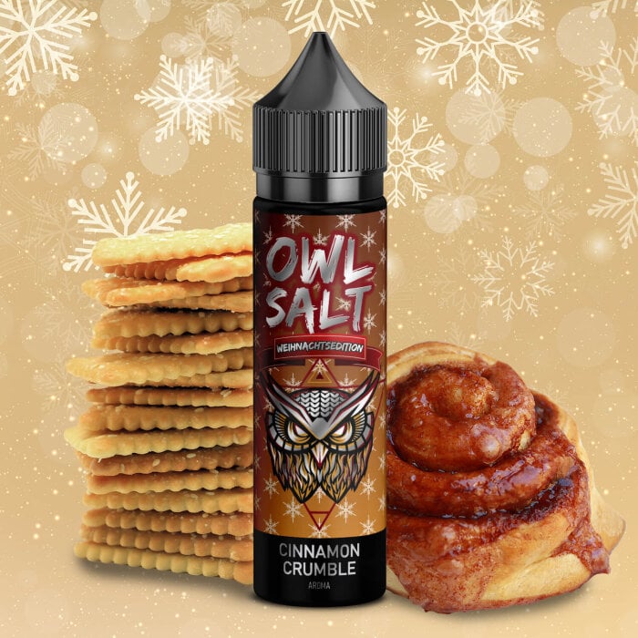 OWL Salt Cinnamon Crumble 10ml/60