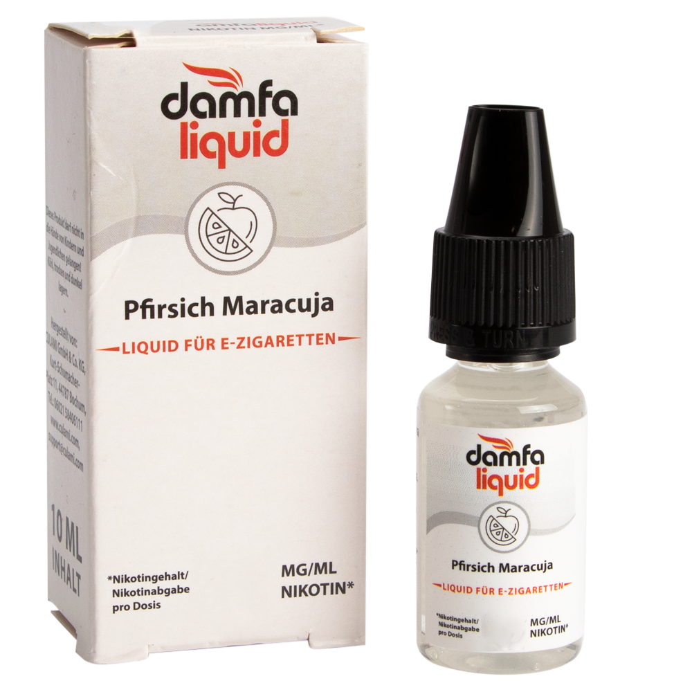 Damfa Pfirsich Maracuja 10ml