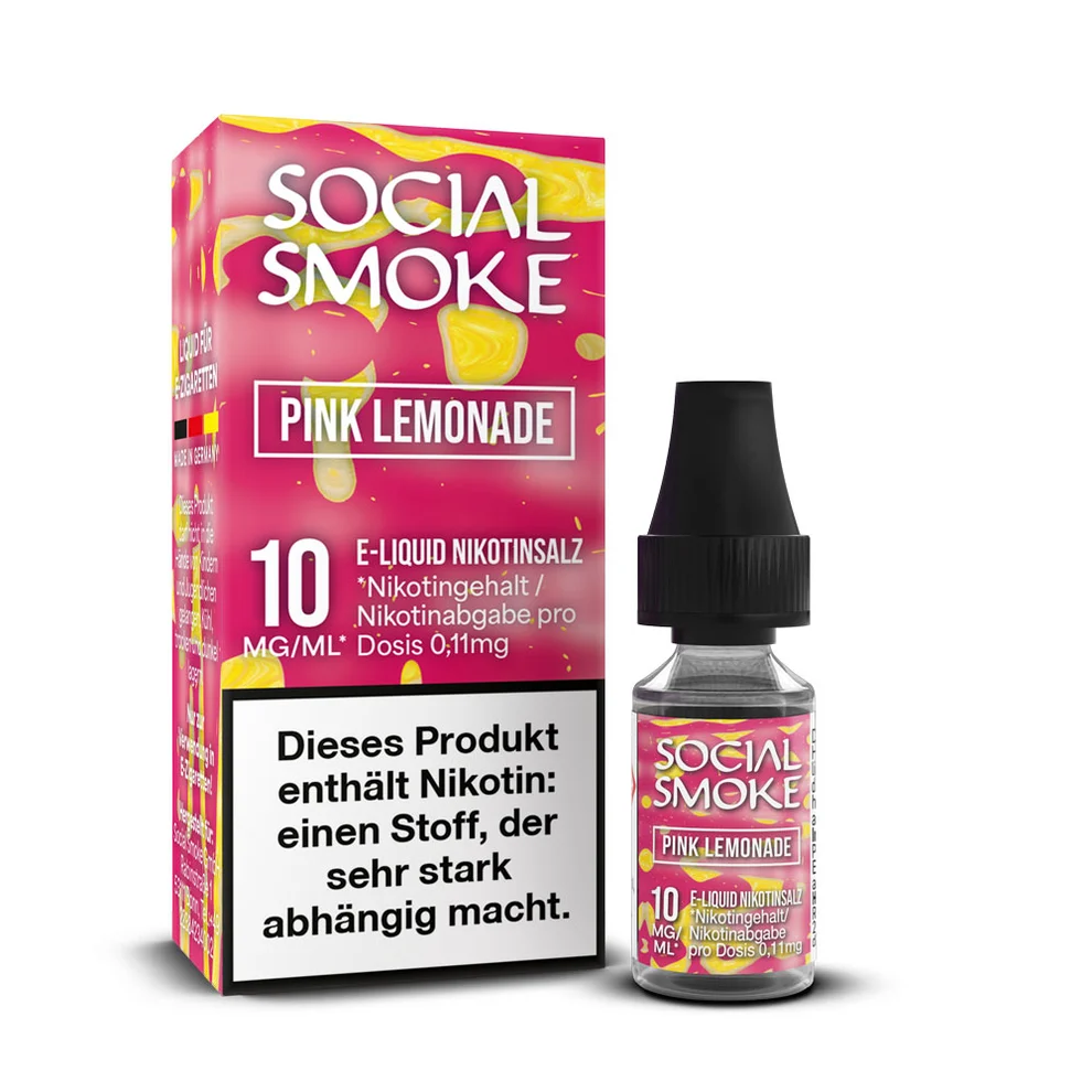 Social Smoke Pink Lemonade 10ml