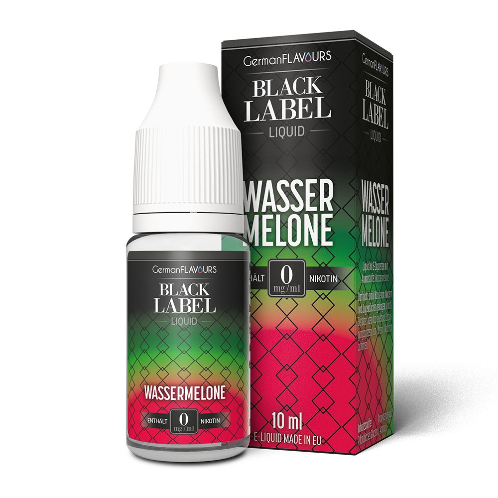 German Flavours Black Label Wassermelone  0mg/10ml