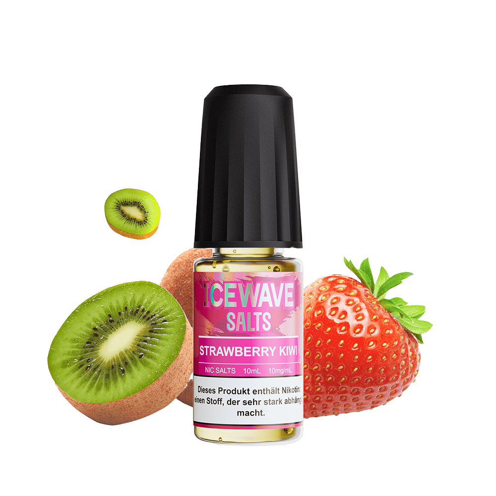 ICEWAVE Strawberry Kiwi | 10ml SaltNic 