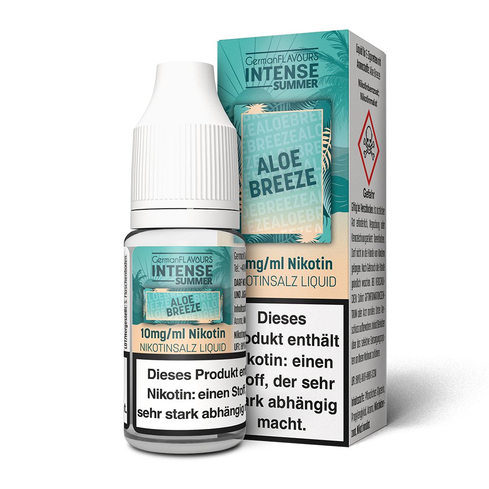 German Flavours Intense Aloe Breeze 10ml SaltNic
