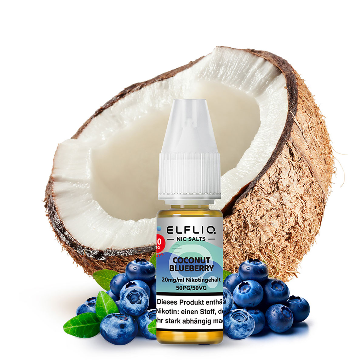 Elf Bar ELFLIQ Coconut Blueberry | 10ml SaltNic