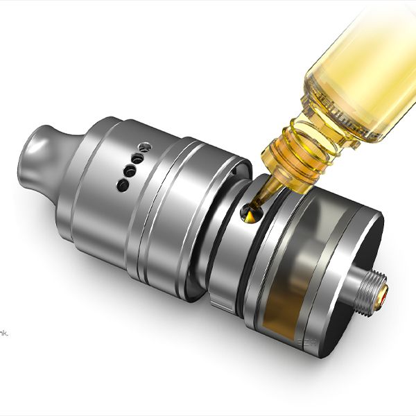 Aspire Kumo RDTA matt-schwarz / satin schwarz