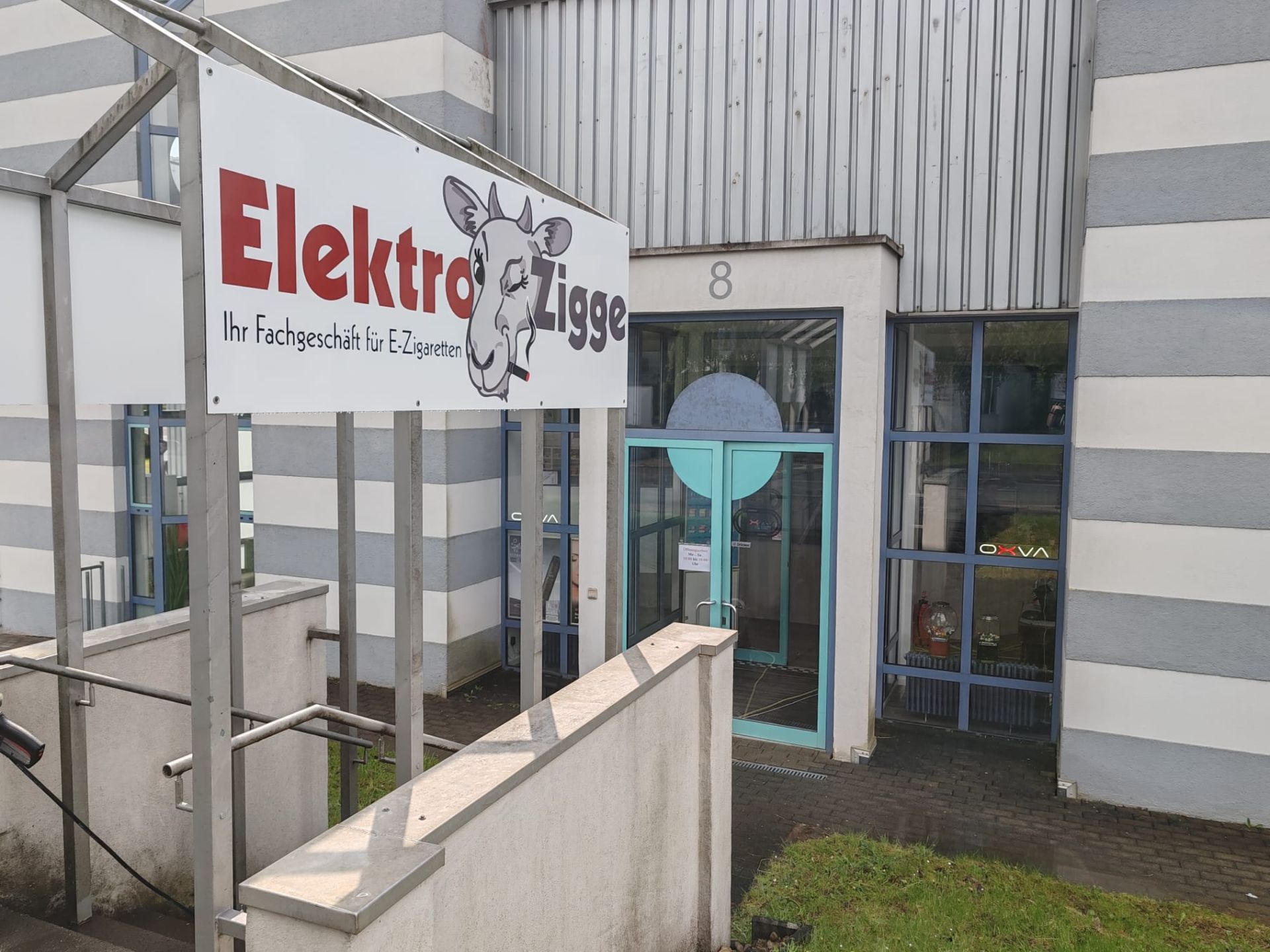 Außenansicht der ElektroZigge Filiale Fulda/Künzell
