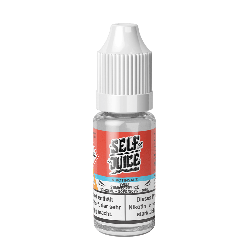 Self Juice Fusiuons Sweet Strawberry Ice | 10ml SaltNic