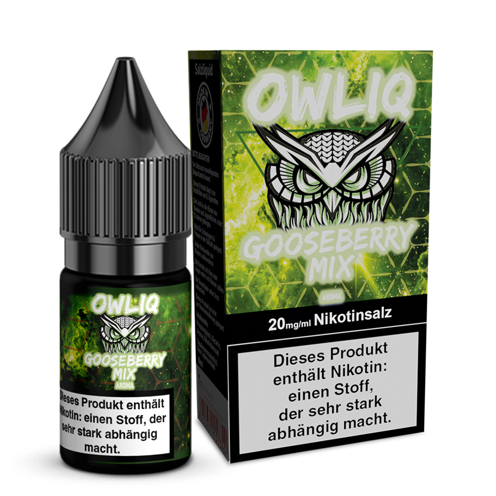 OWLIQ Gooseberry Mix | 10ml Saltnic