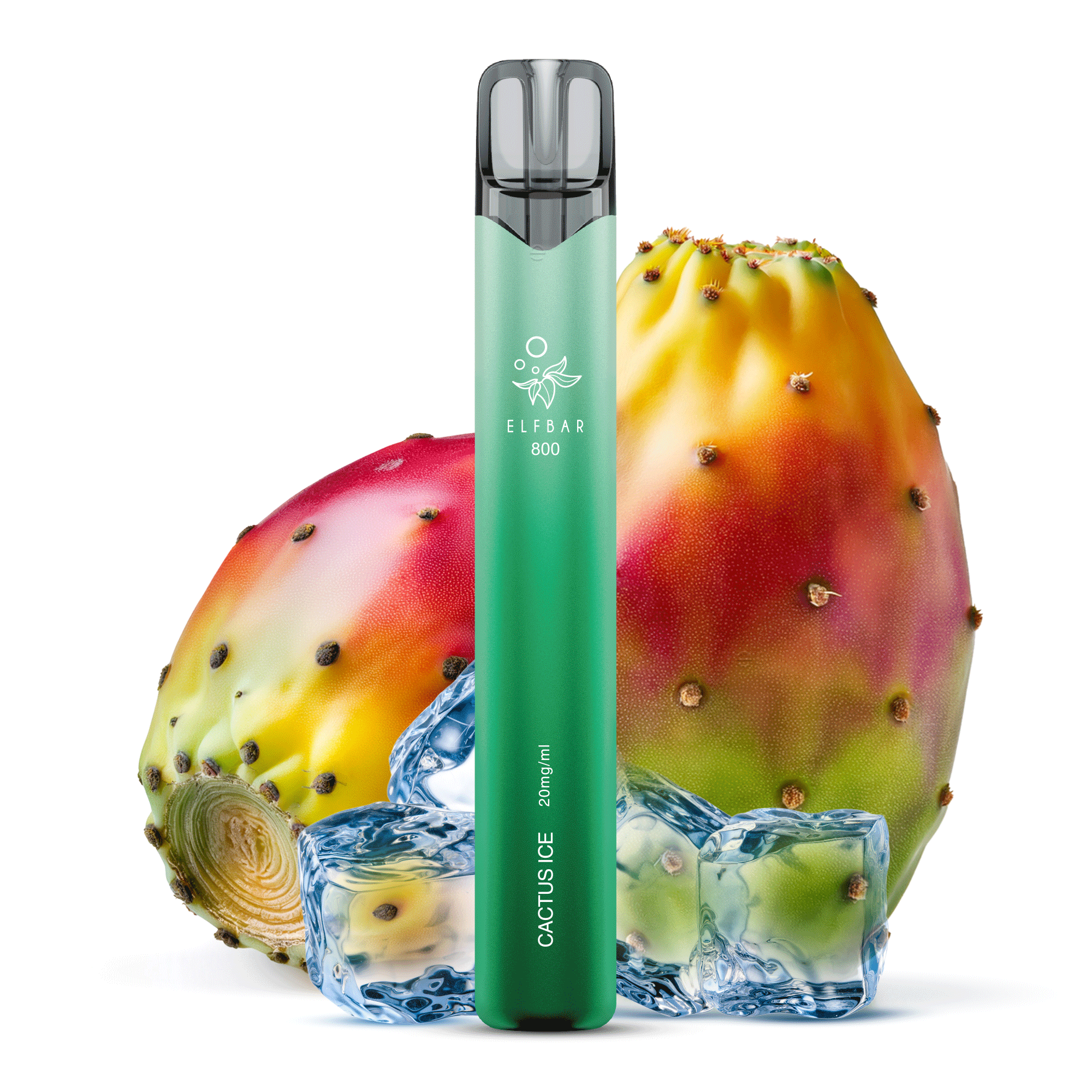 Elf Bar 800 Einweg E-Zigarette - 20 mg - Cactus Ice