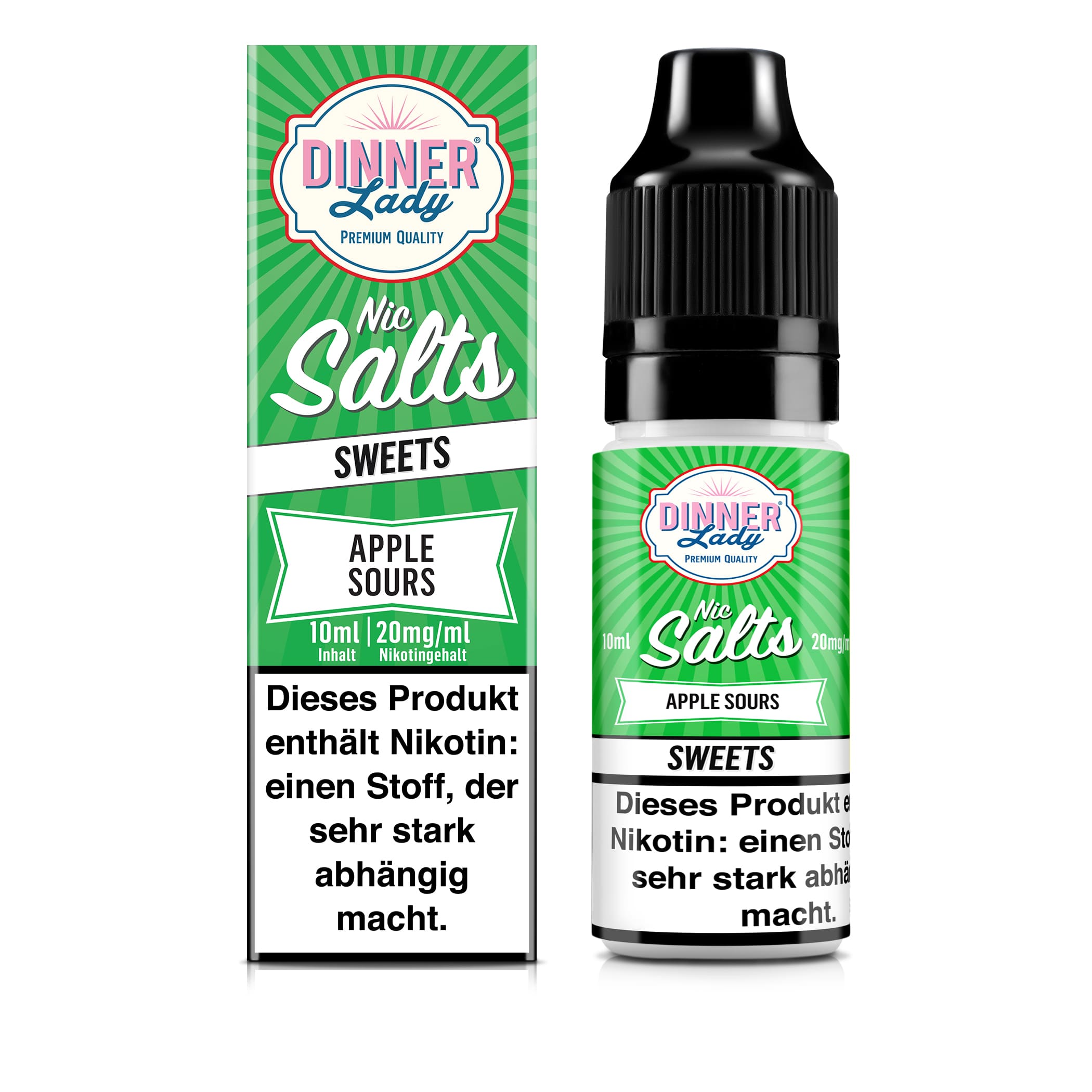 Dinner Lady Apple Sours | 10ml SaltNic