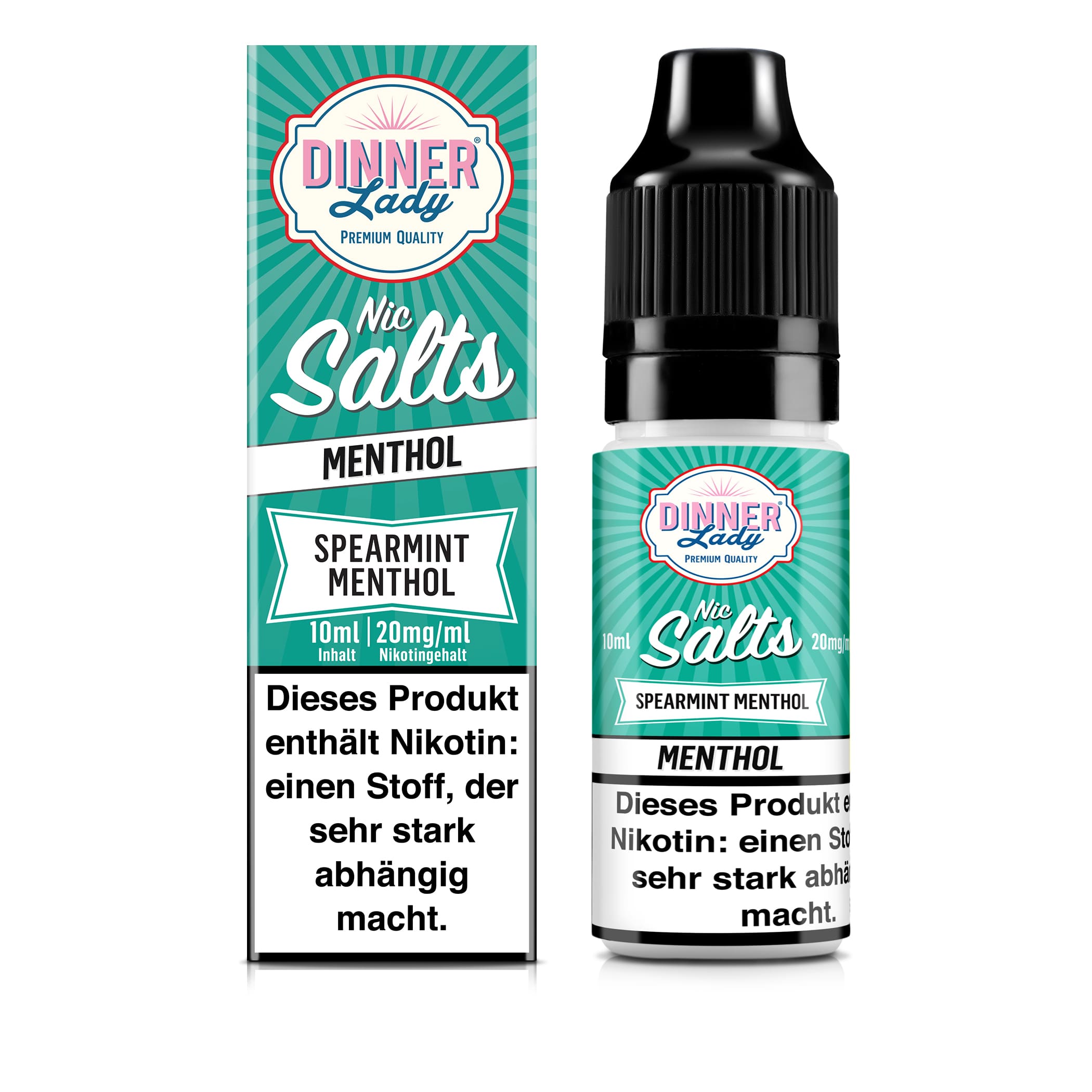 Dinner Lady Spearmint Menthol | 10ml SaltNic