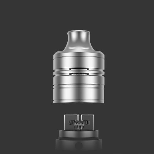 Aspire Kumo RDTA matt-schwarz / satin schwarz