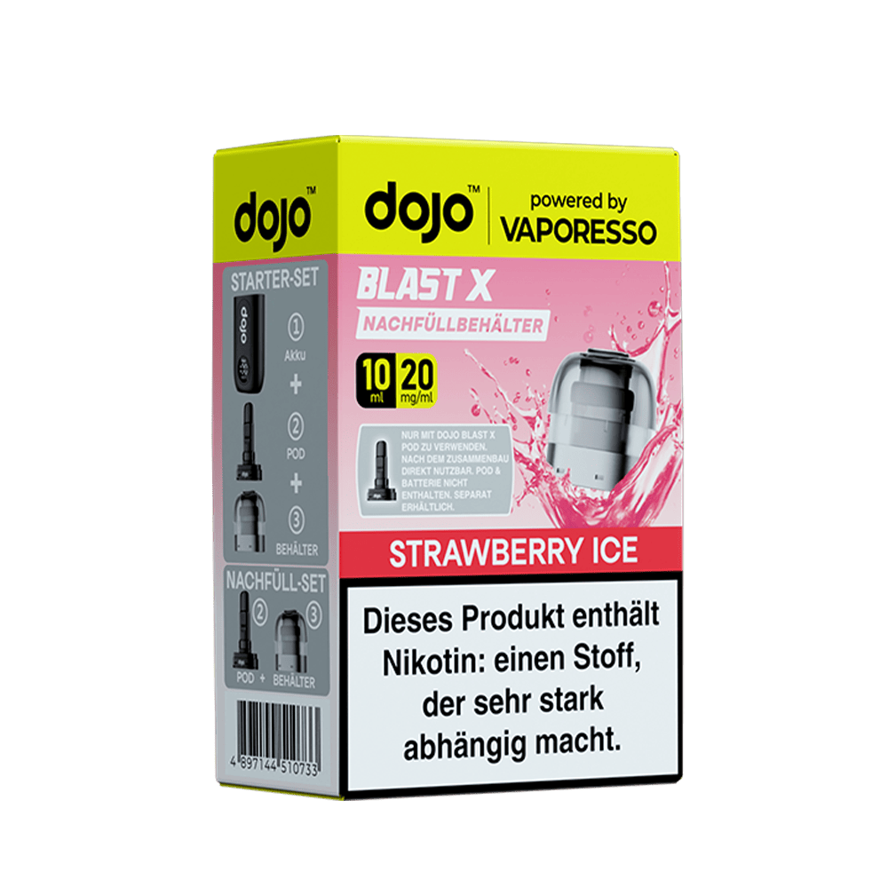 Vaporesso Dojo Blast Strawberry Ice 20mg/10ml