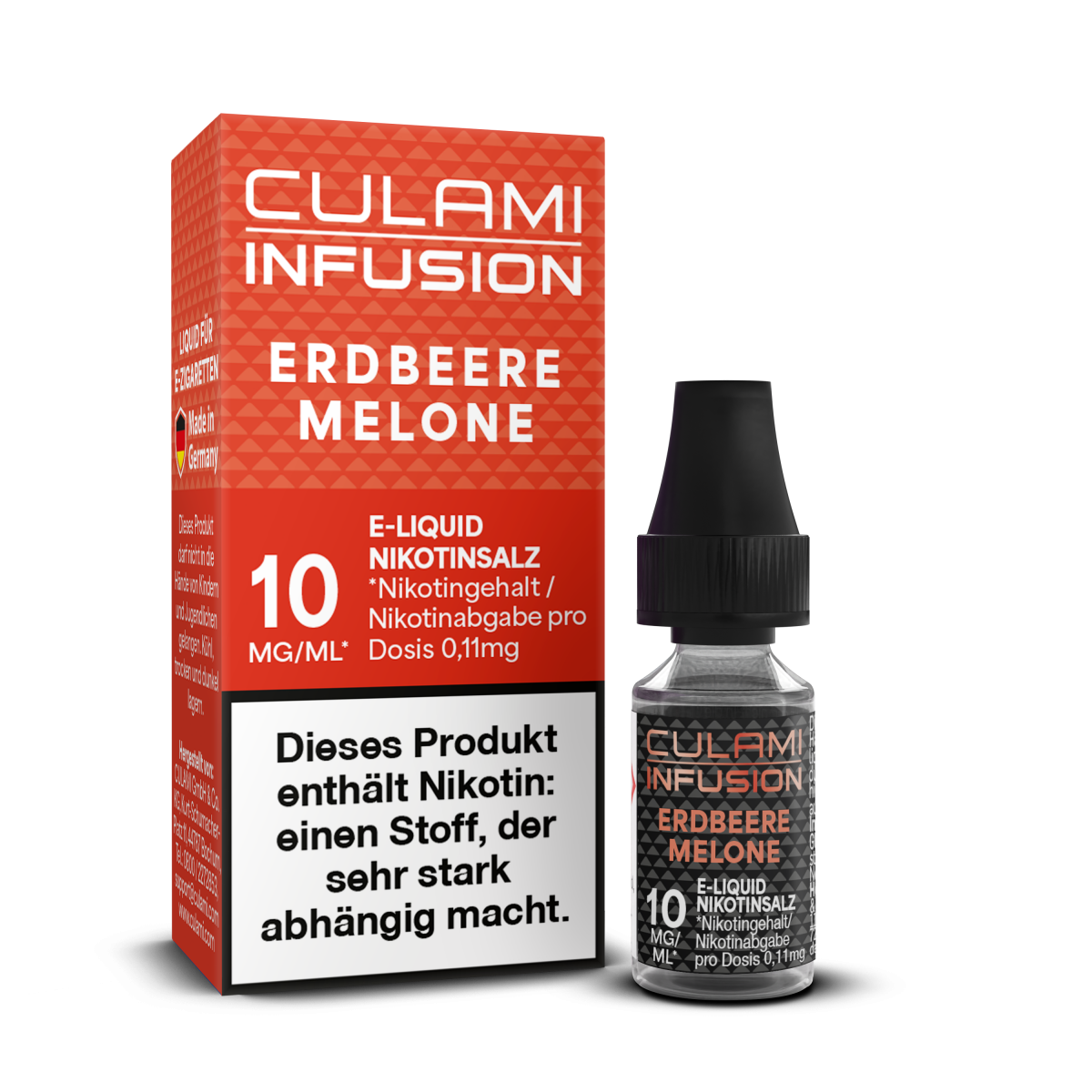 CULAMI Infusion Erdbeer Melone | 10ml SaltNic 