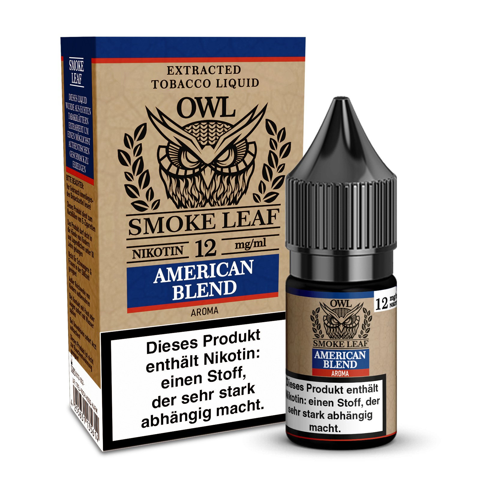 OWL Smoke Leaf American Blend Tobacco 10ml
