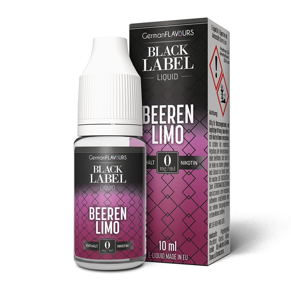 German Flavours Black Label Beeren Limo 0mg/10ml