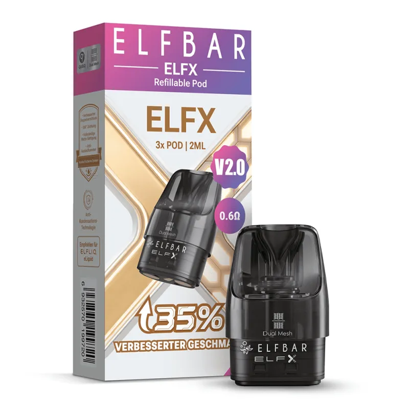 ELFBAR ELFX V2.0 Caps