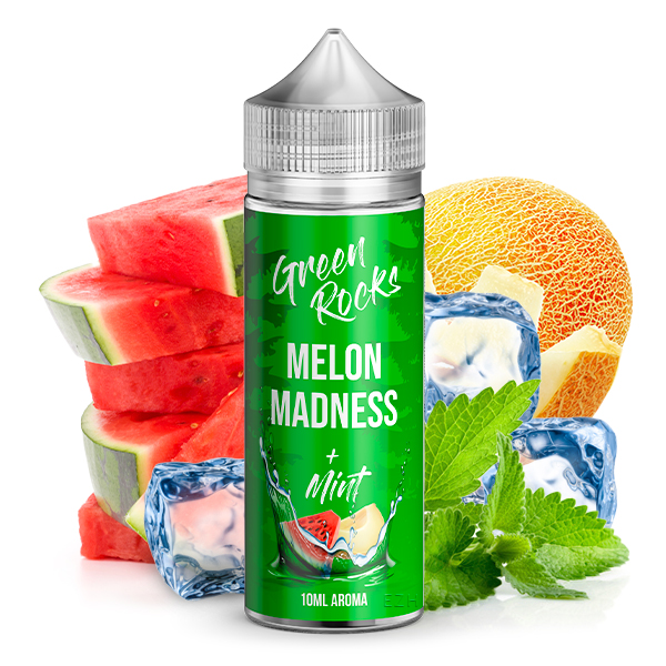 Drip Hacks Green Rocks Melon Madness 10ml/120