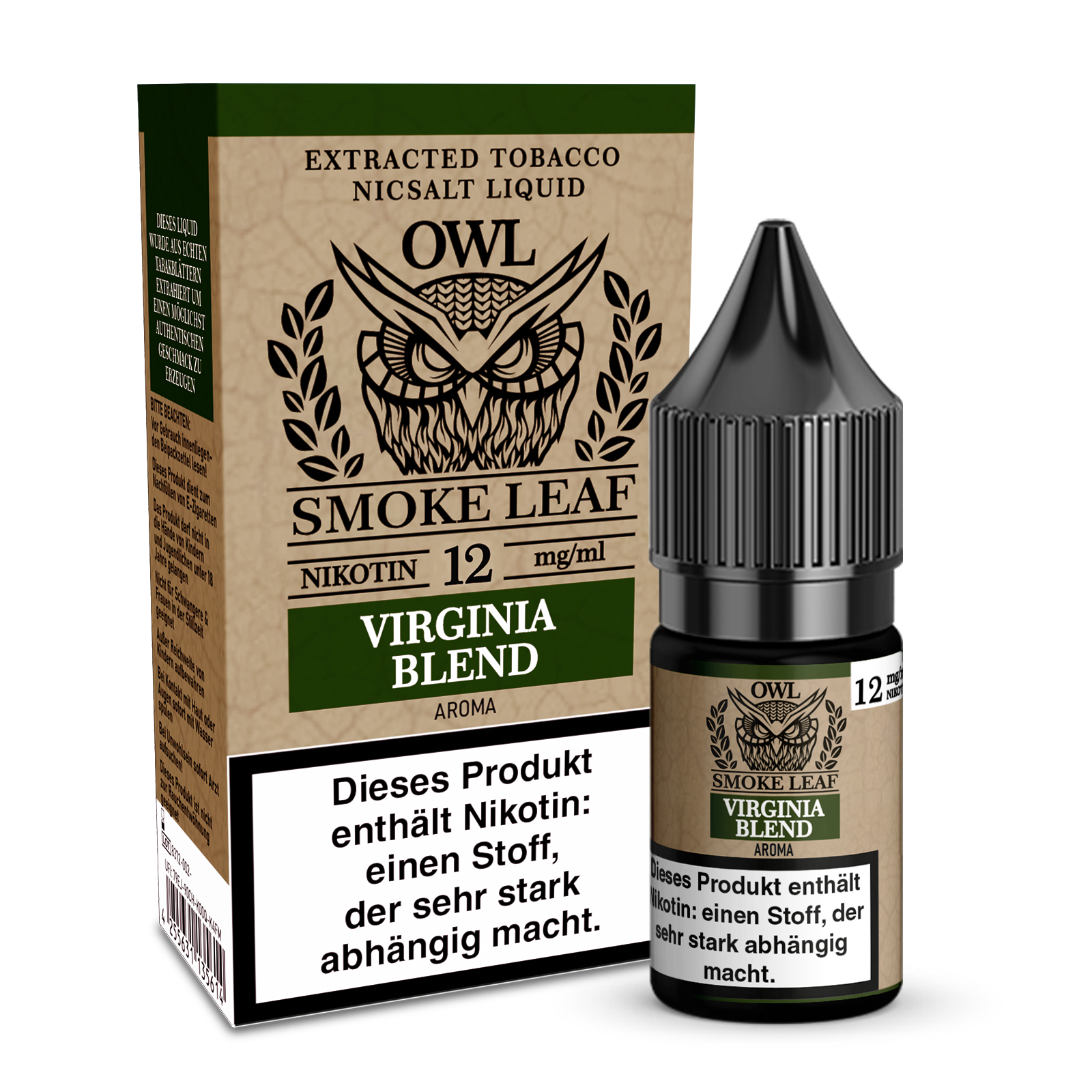 OWL Smoke Leaf Virginia Blend Tobacco 10ml