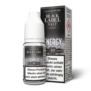 German Flavours Black Label Energy  SaltNic