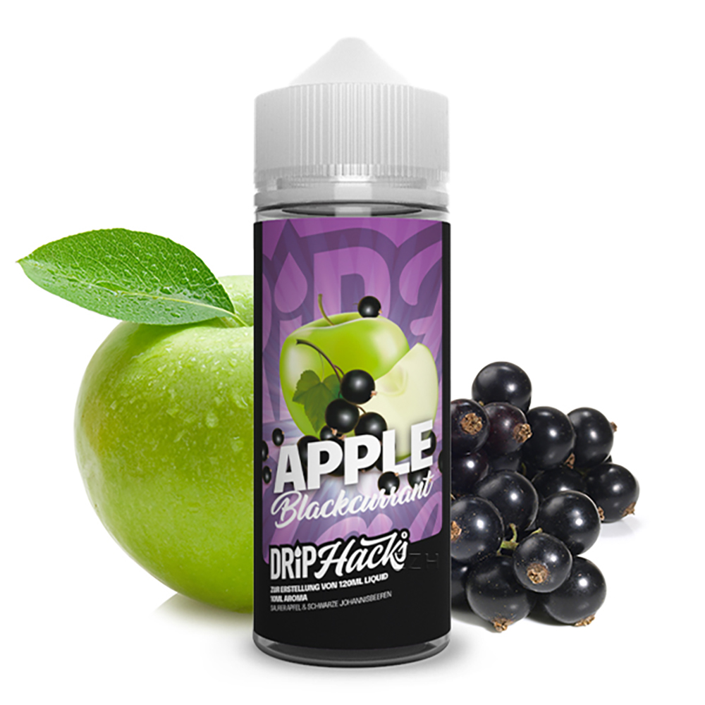 Drip Hacks Apple Black Currant Longfill | 10ml in 120ml Flasche