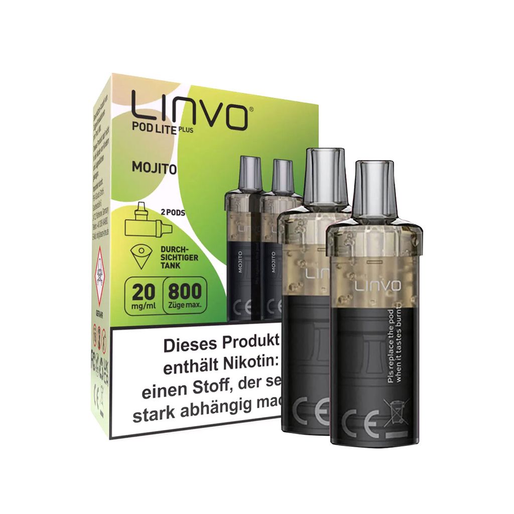 Linvo Pod Lite Plus Mojito 20mg 2 Stück
