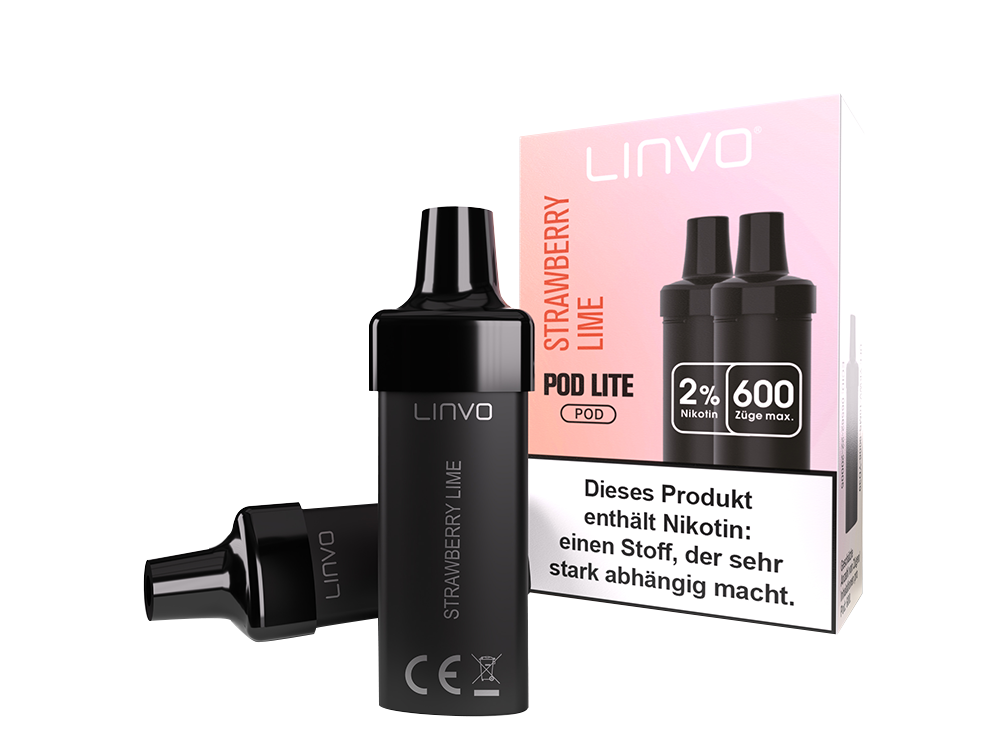 Linvo Pod Lite Strawberry Lime 20mg 2 Stück