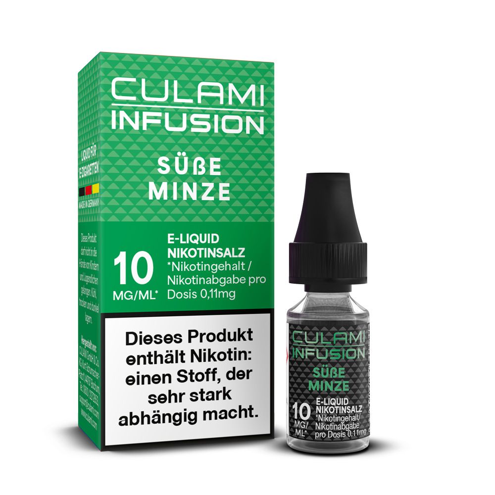 CULAMI Infusion Süße Minze | 10ml SaltNic 