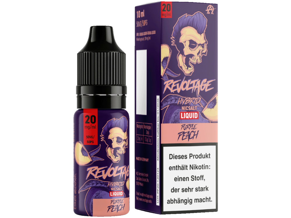 Revoltage Purple Peach 10 ml Liquid