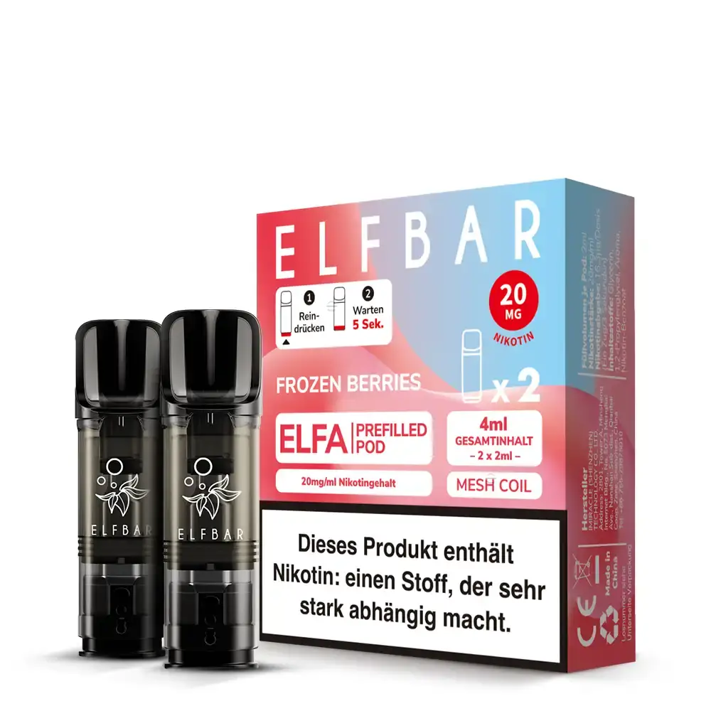 Elfbar Elfa Frozen Berries 20mg 2er Pack